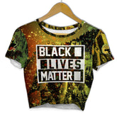 Black Lives Matter Croptop T Shirt